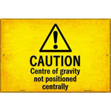 Caution Novelty Metal Parking Sign 12" x 18" (LGP)