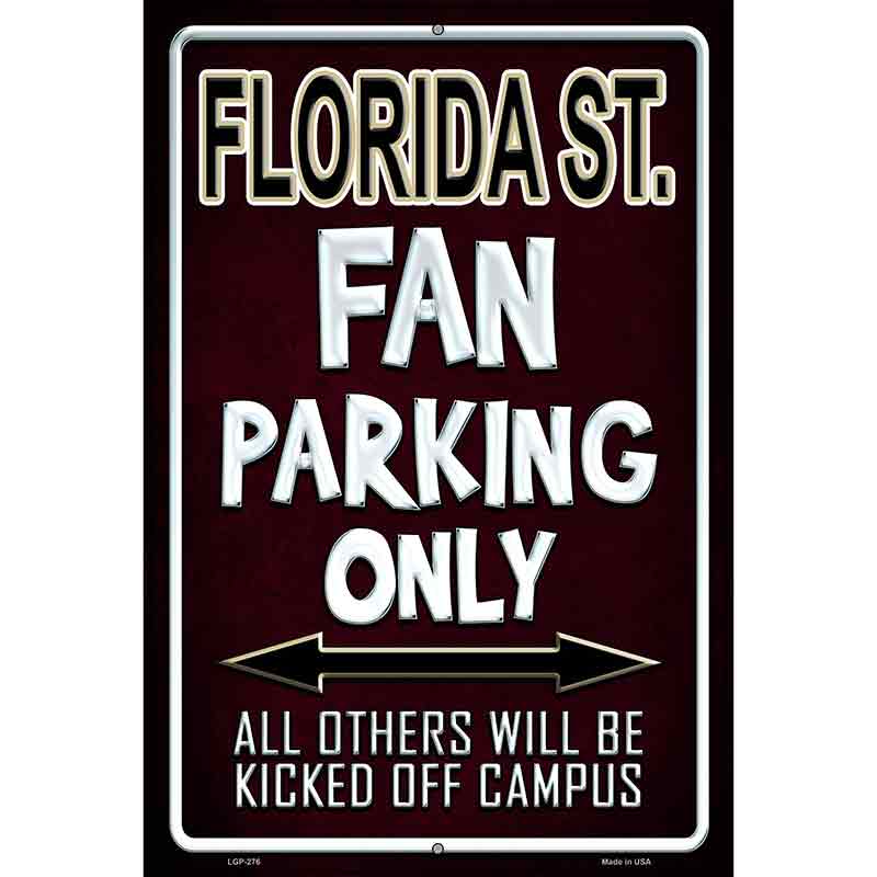 Florida State Metal Novelty Parking Sign 12" x 18" (LGP)