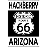 Hackberry Arizona Historic Route 66 Novelty Metal Parking Sign 12" x 18" (LGP)