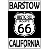 Barstow California Historic Route 66 Novelty Metal Parking Sign 12" x 18" (LGP)