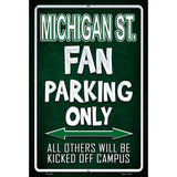 Michigan State Metal Novelty Parking Sign 12" x 18" (LGP)