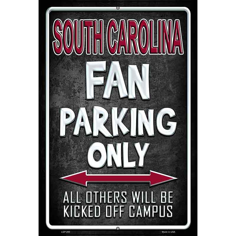 South Carolina Metal Novelty Parking Sign 12" x 18" (LGP)