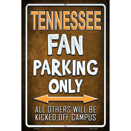 Tennessee Metal Novelty Parking Sign 12" x 18" (LGP)