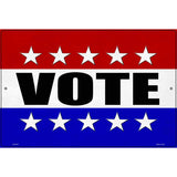 Vote Novelty Metal Parking Sign 12" x 18" (LGP)