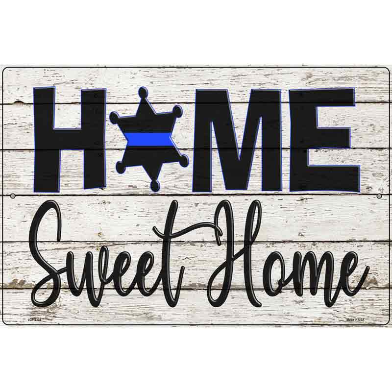 Home Sweet Home Novelty Metal Parking Sign 12" x 18" (LGP)