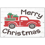 Merry Christmas Hauling Presents Novelty Metal Parking Sign 12" x 18" (LGP)