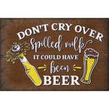 It Could Have Been Beer Novelty Metal Parking Sign 12" x 18" (LGP)