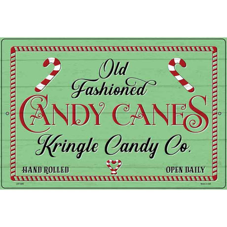 Kringle Candy Co Novelty Metal Parking Sign 12" x 18" (LGP)