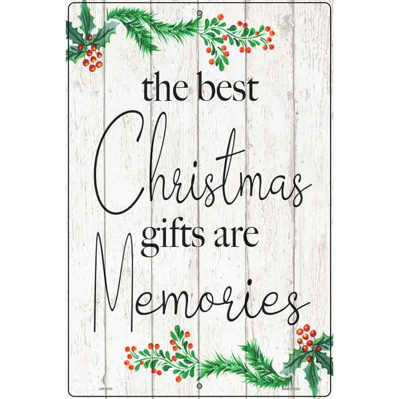 Best Christmas Gifts Novelty Metal Parking Sign 12" x 18" (LGP)