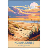 Indiana Dunes Metal Novelty Parking Sign P-4515
