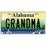 Grandma Alabama Metal Novelty License Plate 24" x 12" (LLP)