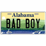 Bad Boy Alabama Metal Novelty License Plate 24" x 12" (LLP)