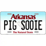 Pig Sooie Arkansas Metal Novelty License Plate 24" x 12" (LLP)