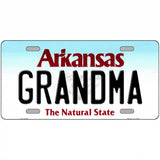 Grandma Arkansas Metal Novelty License Plate 24" x 12" (LLP)