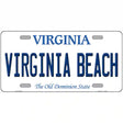 Virginia Beach Virginia Metal Novelty License Plate 24" x 12" (LLP)