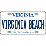 Virginia Beach Virginia Metal Novelty License Plate 24" x 12" (LLP)