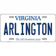 Arlington Virginia Metal Novelty License Plate 24" x 12" (LLP)