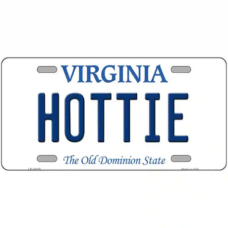 Hottie Virginia Metal Novelty License Plate 24" x 12" (LLP)