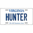 Hunter Virginia Metal Novelty License Plate 24" x 12" (LLP)