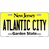 Atlantic City New Jersey Metal Novelty License Plate 24" x 12" (LLP)