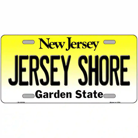 Jersey Shore New Jersey Metal Novelty License Plate 24" x 12" (LLP)