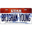 Brigham Young Utah Metal Novelty License Plate 24" x 12" (LLP)