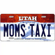 Moms Taxi Utah Metal Novelty License Plate 24" x 12" (LLP)