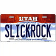 Slickrock Utah Metal Novelty License Plate 24" x 12" (LLP)