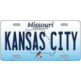 Kansas City Missouri Metal Novelty License Plate 24" x 12" (LLP)