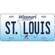 St Louis Missouri Metal Novelty License Plate 24" x 12" (LLP)