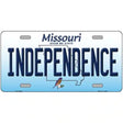 Independence Missouri Metal Novelty License Plate 24" x 12" (LLP)