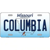 Columbia Missouri Metal Novelty License Plate 24" x 12" (LLP)