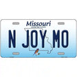 N Joy MO Missouri Metal Novelty License Plate 24" x 12" (LLP)