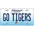 Go Tigers Missouri Metal Novelty License Plate 24" x 12" (LLP)