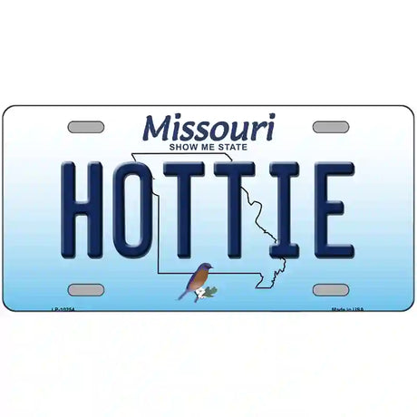 Hottie Missouri Metal Novelty License Plate 24" x 12" (LLP)