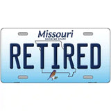 Retired Missouri Metal Novelty License Plate 24" x 12" (LLP)