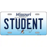 Student Missouri Metal Novelty License Plate 24" x 12" (LLP)