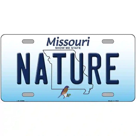 Nature Missouri Metal Novelty License Plate 24" x 12" (LLP)