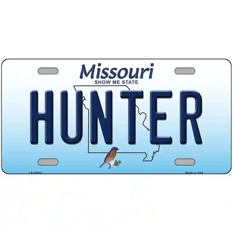 Hunter Missouri Metal Novelty License Plate 24" x 12" (LLP)