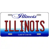 Illinois Metal Novelty License Plate 24" x 12" (LLP)