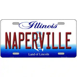 Naperville Illinois Metal Novelty License Plate 24" x 12" (LLP)