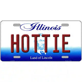 Hottie Illinois Metal Novelty License Plate 24" x 12" (LLP)