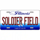 Soldier Field Illinois Metal Novelty License Plate 24" x 12" (LLP)