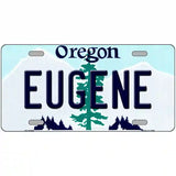 Eugene Oregon Metal Novelty License Plate 24" x 12" (LLP)