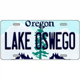 Lake Oswego Oregon Metal Novelty License Plate 24" x 12" (LLP)