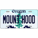 Mount Hood Oregon Metal Novelty License Plate 24" x 12" (LLP)