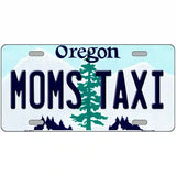 Moms Taxi Oregon Metal Novelty License Plate 24" x 12" (LLP)