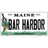 Bar Harbor Maine Metal Novelty License Plate 24" x 12" (LLP)