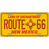 Route 66 New Mexico Novelty Metal License Plate 24" x 12" (LLP)