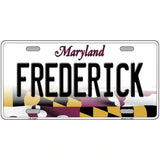 Frederick Maryland Metal Novelty License Plate 24" x 12" (LLP)